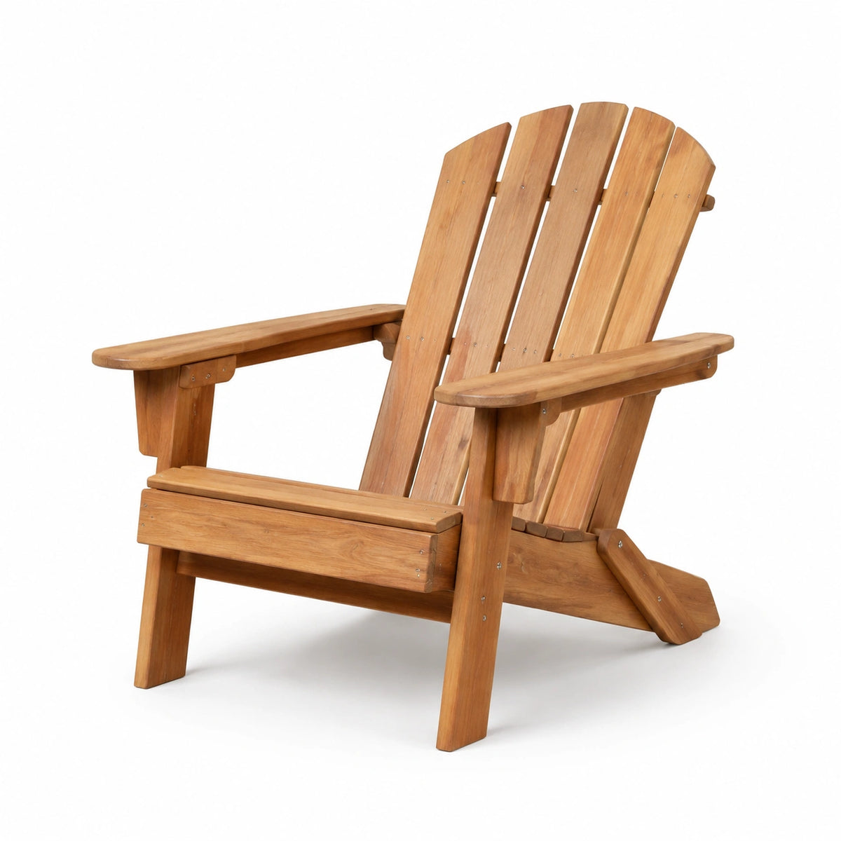 Sedia Adirondack in legno massello di teak